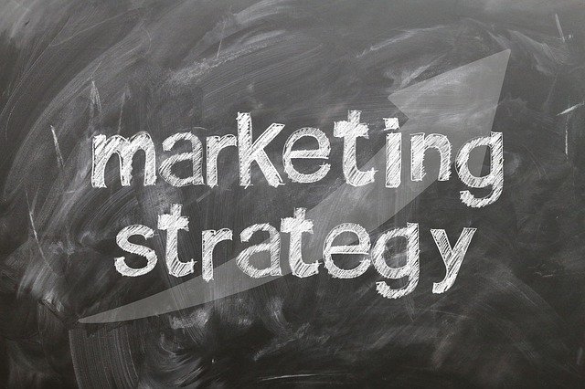 マーケティング戦略、黒板、marketing strategy